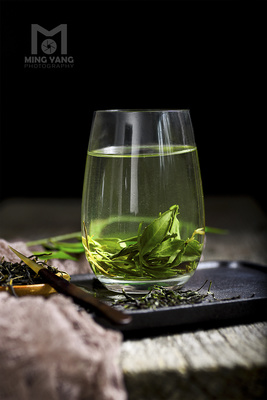 一款 绿茶 拍摄