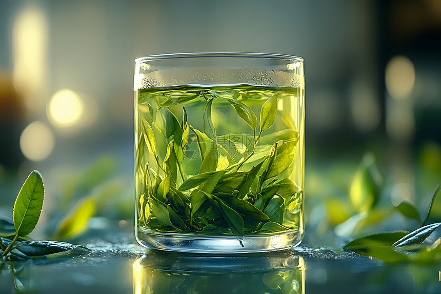 可口的绿茶